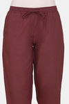 Coucou Cotton Pyjama - Plum Purple — thumbnail 5